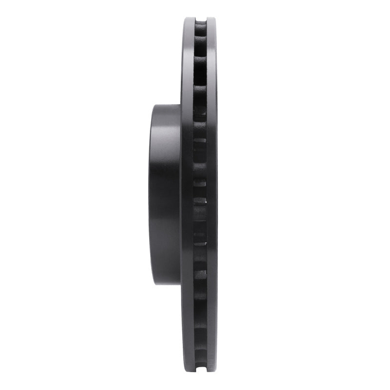 R1 Concepts R1 06-17 Land Rover Discovery (Latin America) Front Right Drilled & Slotted Black Brake Rotor