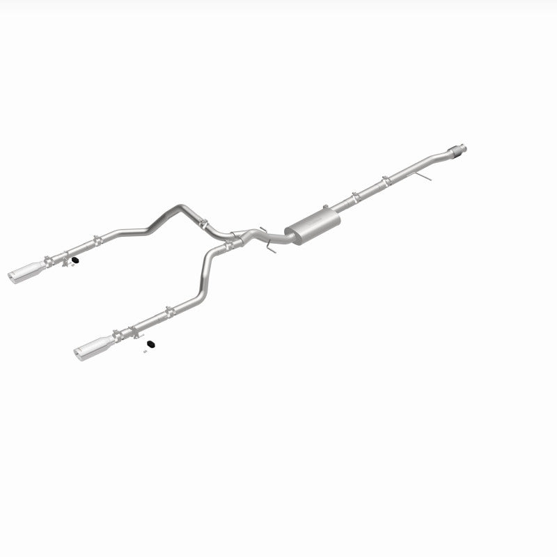 MagnaFlow 2019 Chevy Silverado 1500 V8 5.3L/V6 4.3 Street Series Dual Exit Exhaust w/ Polished Tips