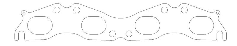Cometic Gasket Cometic Nissan SR20DE/T 91-02 Exhaust .030 inch MLS Head Gasket 2.050 inch X 1.580 inch Port