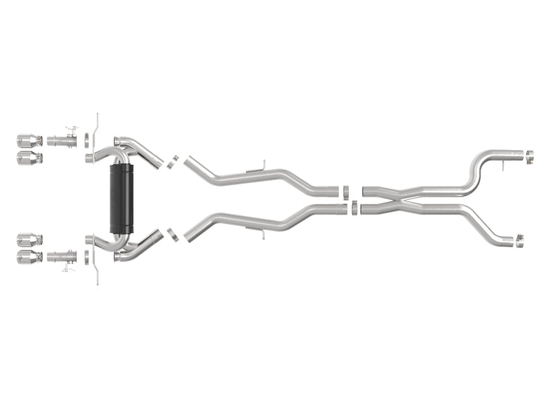 aFe 23-25 BMW M2 L6-3.0L (G87) MACH Force-Xp Cat-Back Exhaust w/ Polished Tip
