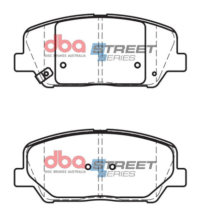 DBA 12-15 Hyundai Veloster Turbocharged Front Street Series Brake Pads