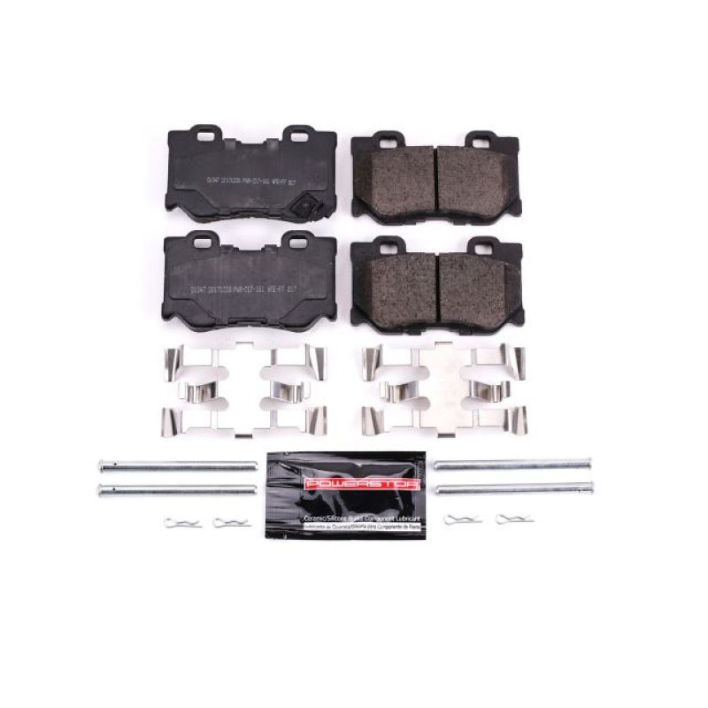 PowerStop Power Stop 09-13 Infiniti FX50 Rear Z23 Evolution Sport Brake Pads w/Hardware