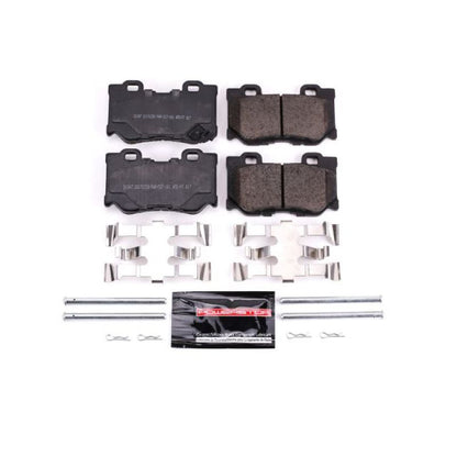 PowerStop Power Stop 09-13 Infiniti FX50 Rear Z23 Evolution Sport Brake Pads w/Hardware