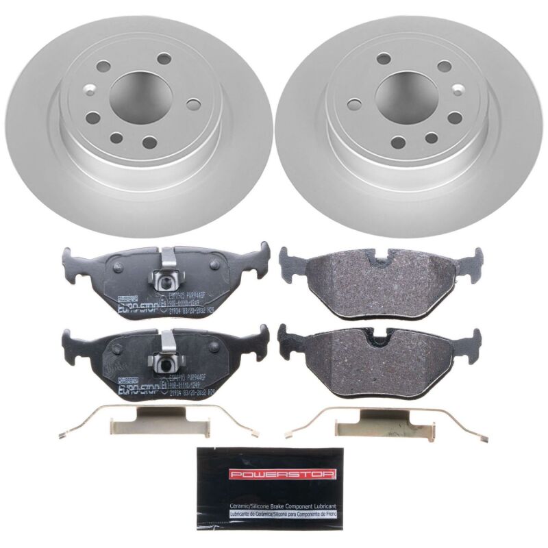 PowerStop Power Stop 99-10 Saab 9-5 Rear Euro-Stop Brake Kit