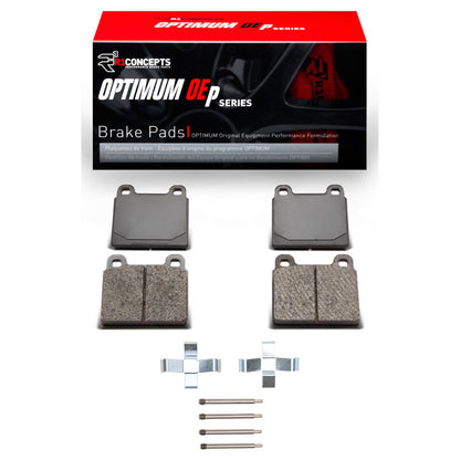 R1 Concepts R1 1975-1985 Ferrari 308 GTS Front R1 Optimum OE Pads & Hardware Kit