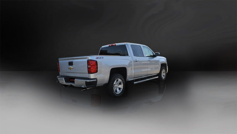 CORSA Performance Corsa 2014-2019 C Sierra/Chevy Silv 1500 Crew Cab/Std. Bed 5.3L V8 Black Sport Dual Rear CB Exhaust