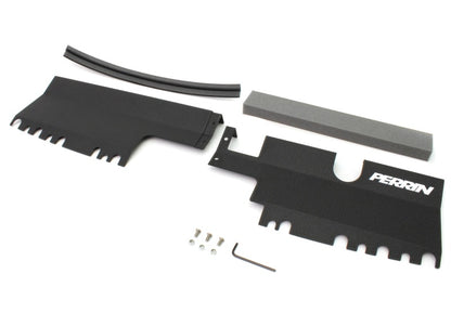 Perrin Performance PERRIN 15-21 Subaru WRX/STI Radiator Shroud (Without OEM Intake Scoop) - Black
