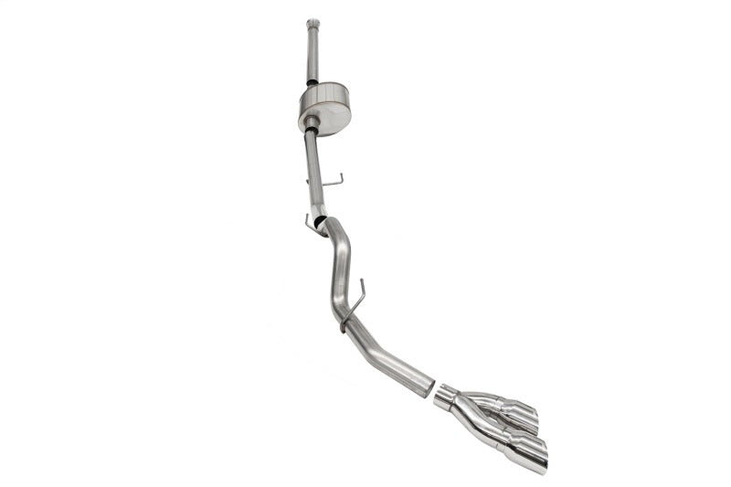 CORSA Performance Corsa 2021-2025 Ford F-150 SuperCrew/6.5in Bed 5.0L V8 Xtreme Cat-Back Dual Side Exit-Polished
