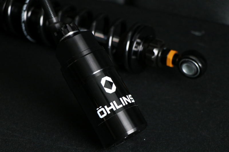 Ohlins Motorcycle USA Ohlins 14-26 Harley FL Touring STX 36 Twin Blackline 13in Blk Reservoir Shocks 150lb - Max 500lb