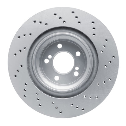 DFC 15-20 BMW M4 Left Rear Drilled GeoSPEC Coated Rotor