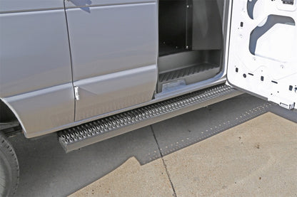 Dee Zee 19-21 Ford Transit Van Running Board Rough Step (55In Aluminum)