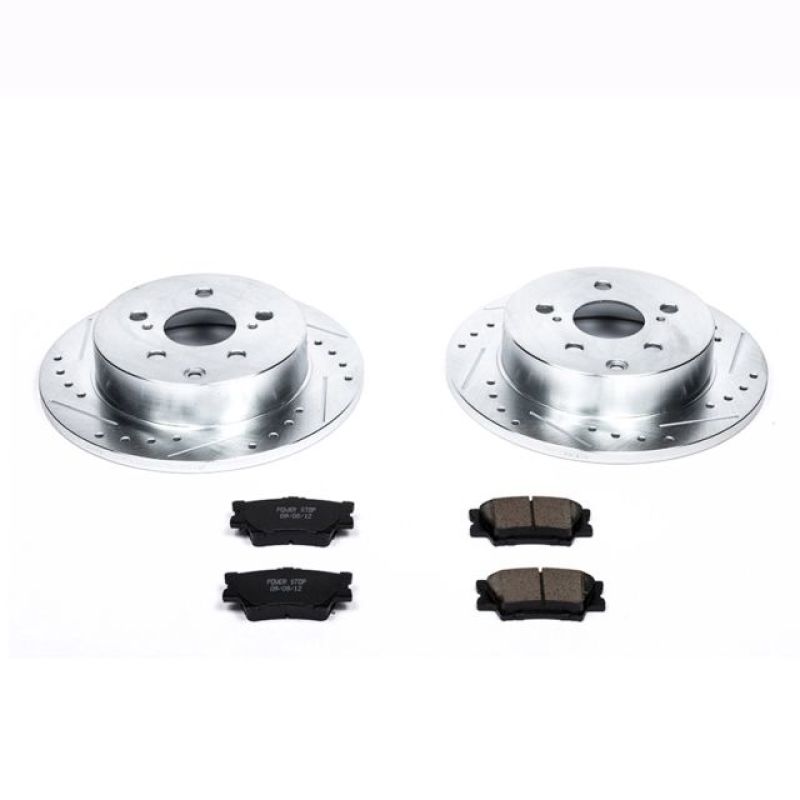 PowerStop Power Stop 10-12 Lexus HS250h Rear Z23 Evolution Sport Brake Kit