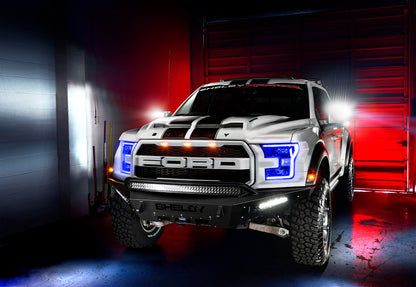 ORACLE Lighting Oracle 15-17 Ford F-150 Headlight DRL Upgrade Kit - ColorSHIFT w/o Controller