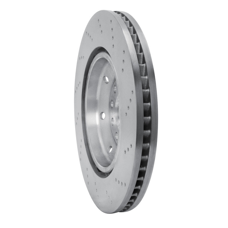 DFC 03-04 Audi RS6 Left Front Drilled Hi-Carbon Alloy Geomet Coated Rotor
