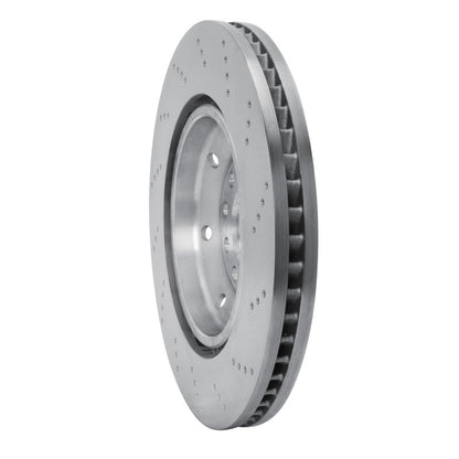 DFC 03-04 Audi RS6 Left Front Drilled Hi-Carbon Alloy Geomet Coated Rotor