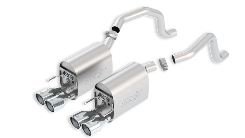 Borla 09-12 Corvette Coupe/Conv 6.2L 8cyl 6spd RWD inS-Type IIin Exhaust (rear section only)