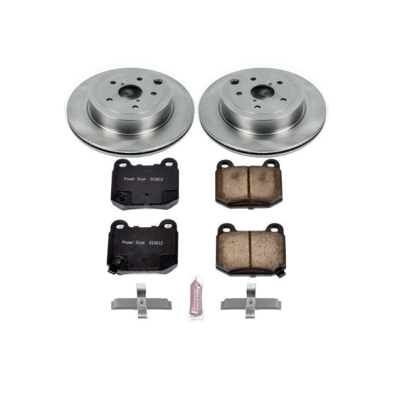 PowerStop Power Stop 08-14 Subaru Impreza Rear Autospecialty Brake Kit