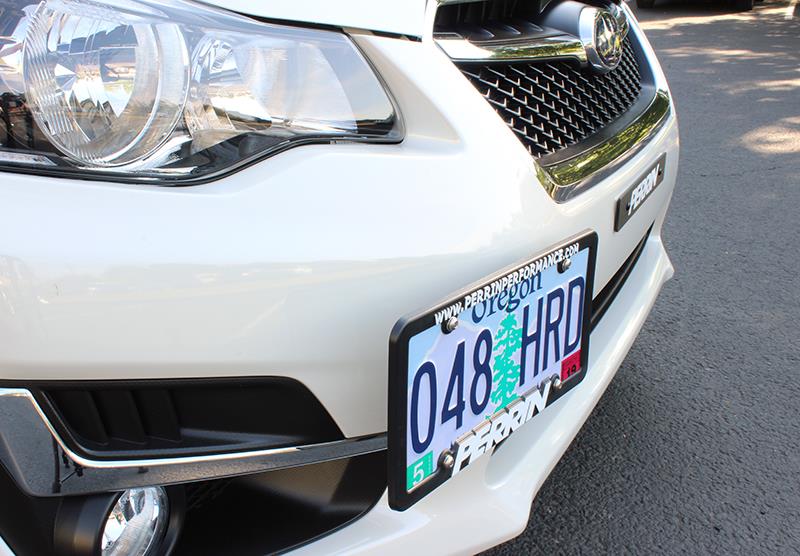 Perrin Performance PERRIN 15-17 Subaru WRX/STI (w/o FMIC) / 13-17 Crosstrek / 12-16 Impreza License Plate Reloc. Kit