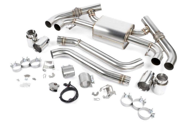 Dinan 23-26 BMW M240i/M240i xDrive (G42) Valved Axleback Exhaust System - Polished Tips