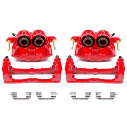 PowerStop Power Stop 04-05 Buick Rainier Front Red Calipers w/Brackets - Pair