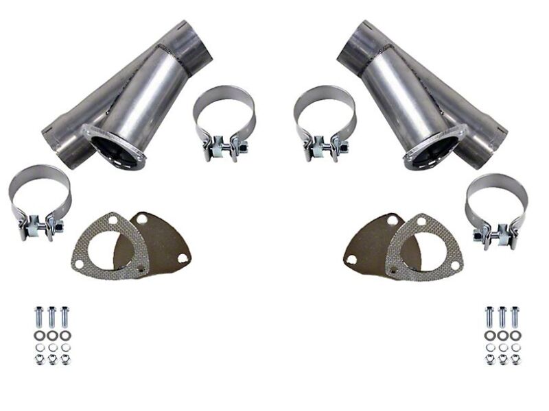 Granatelli Motor Sports Granatelli 4.0in Stainless Steel Manual Dual Exhaust Cutout