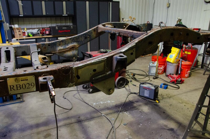 RustBuster Rust Buster 06-10 Hummer H3 Leaf Spring Frame Section - Right