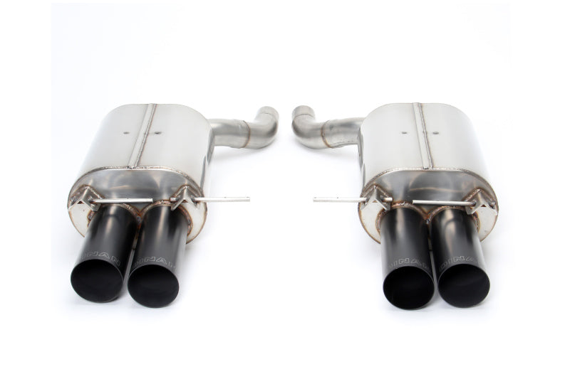 Dinan 06-10 BMW M5 (E60) Free Flow Axleback Exhaust System - Black Tips