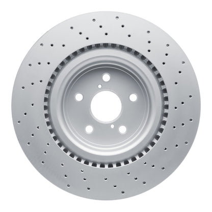 DFC 08-14 Lexus IS F Front Drilled Hi-Carbon Alloy Geomet Coated Rotor