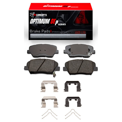 R1 Concepts R1 10-25 Hyundai CRETA (Mexico) Front Optimum OE Brake Pads & Hardware Kit