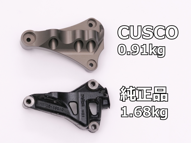 Cusco 23-25 Toyota GR Corolla Light Weight Engine Mount Bracket - Billet Aluminum