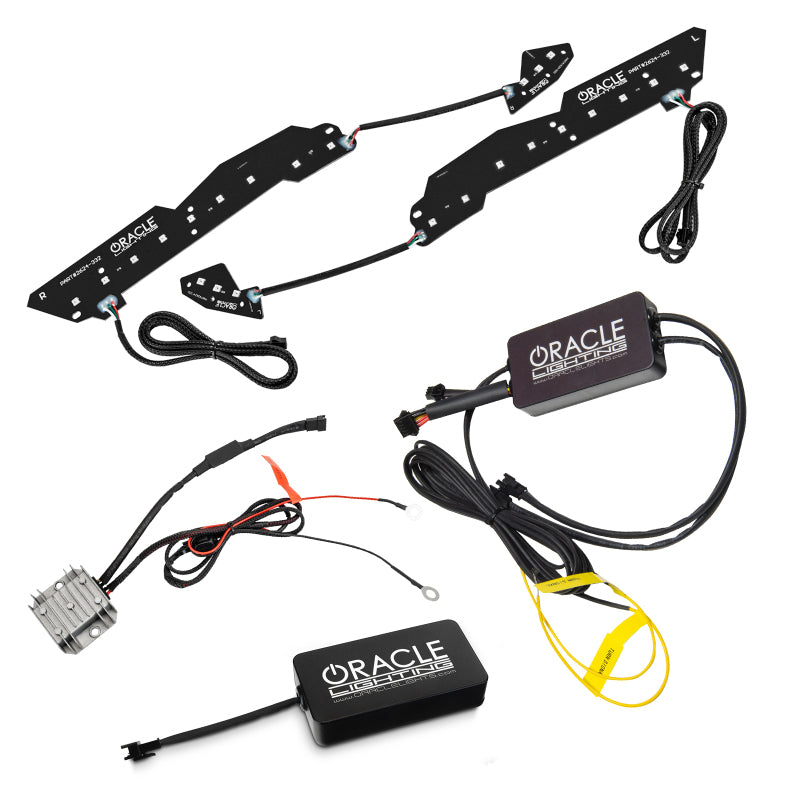 ORACLE Lighting Oracle Chevy Corvette C7 14-19 Dynamic DRL w/ Switchback Turn Signals - - Dynamic