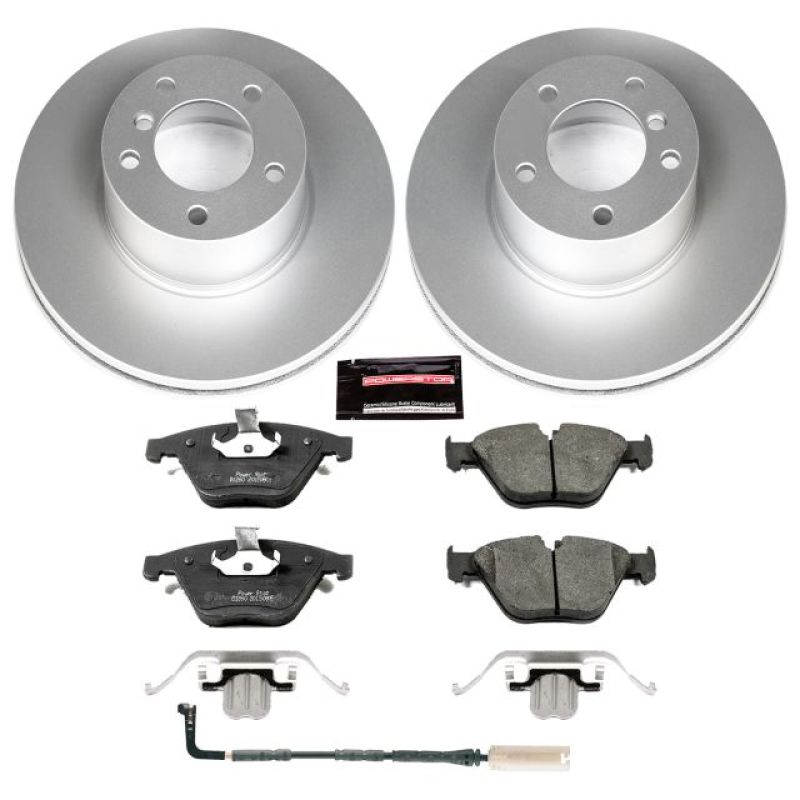 PowerStop Power Stop 09-10 BMW 328i xDrive Front Z23 Evolution Sport Coated Brake Kit