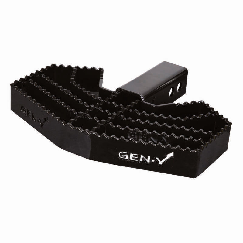 GEN-Y Hitch Gen-Y 2in Shank Heavy-Duty 500lb Capacity Serrated Hitch Step