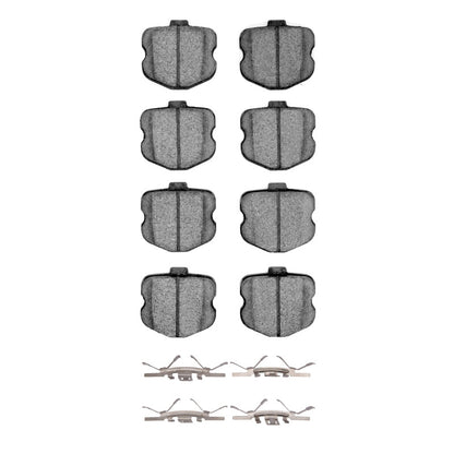 R1 Concepts R1 06-13 Chevrolet Corvette Rear Optimum OE Pads & Hardware Kit