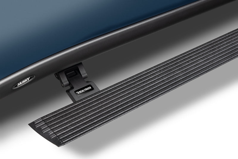 Go Rhino RealTruck 19-25 Chevy Silverado 1500 CC 4dr VoltStep Electric Running Board Kit - Tex. Blk