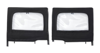 Bestop 20-26 Jeep Gladiator / 18-26 Wrangler JL 4-Door Element Upper Doors (Rear Black Twill)