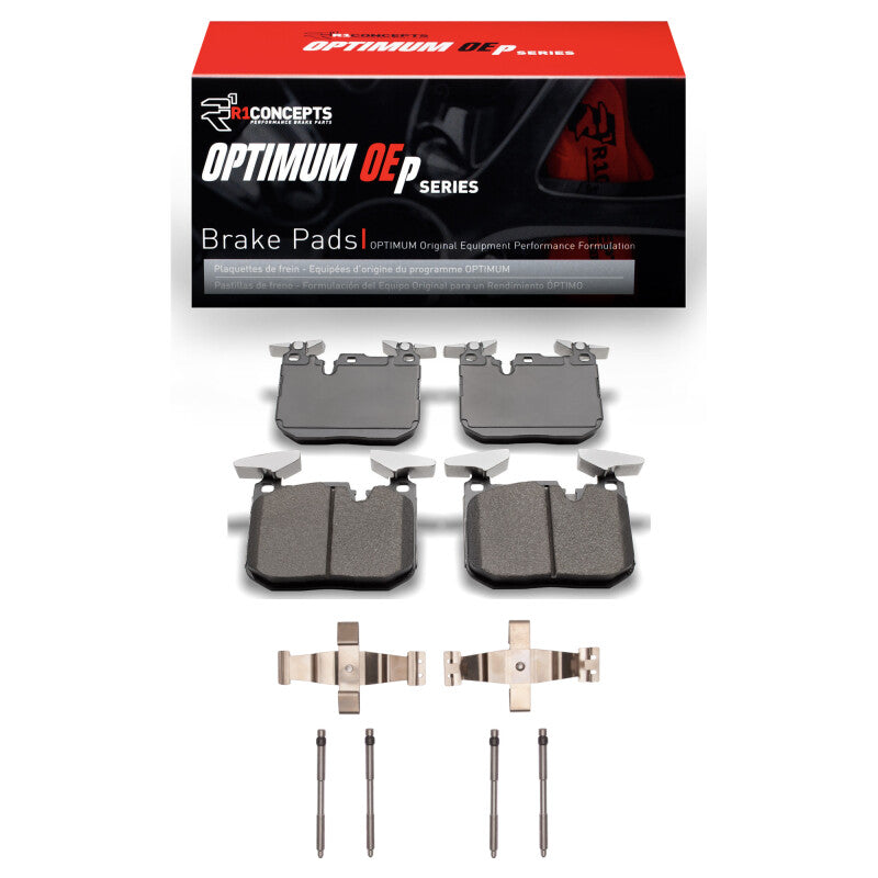 R1 Concepts R1 2012-2020 BMW 330I Front R1 Optimum OE Pads & Hardware Kit