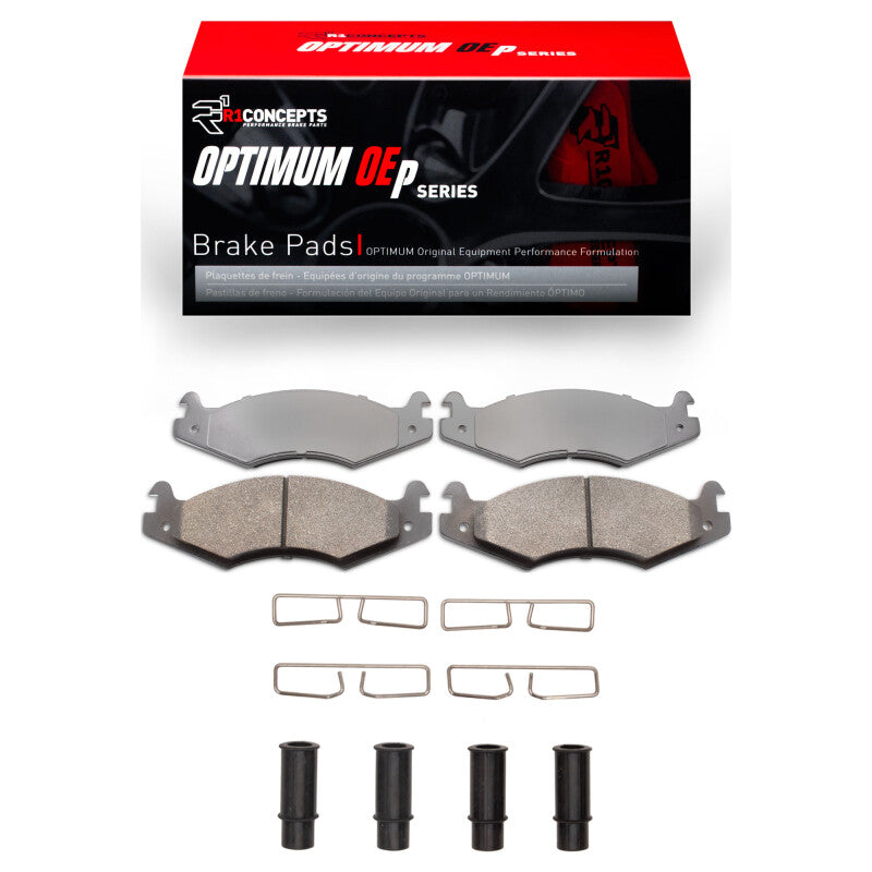 R1 Concepts R1 1992-2006 Hummer H1 Front/Rear R1 Optimum OE Pads & Hardware Kit