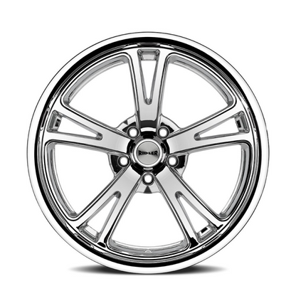 Ridler Wheels Ridler 606 20x10 / 5x120.65 BP / 0mm Offset / 83.82mm Hub Chrome Wheel
