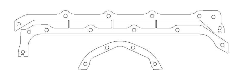 Cometic Gasket Cometic Pontiac 350/400/428/455 V8 .094in Fiber Oil Pan Gasket Kit