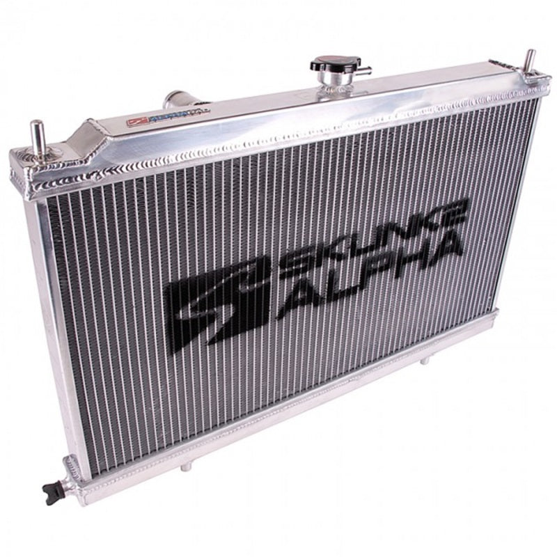 Skunk2 Racing Skunk2 Alpha Series 88-91 Honda CRX/Civic Radiator (Full Size) (Dual Core) (Manual Trans.)
