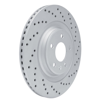 DFC 08-25 Audi S5 Rear Right Drilled Geoperformance Rotor