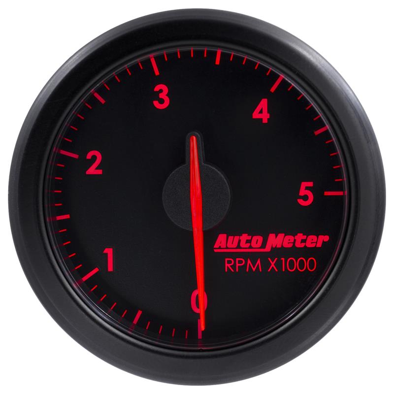 Autometer Airdrive 2-1/6in Tachometer Gauge 0-5K RPM - Black