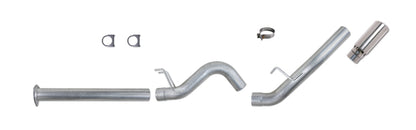 Diamond Eye Performance Diamond Eye KIT 4in DPF BACK Single SS: 2011 FORD 6.7L PWRSTROKE F250/F350