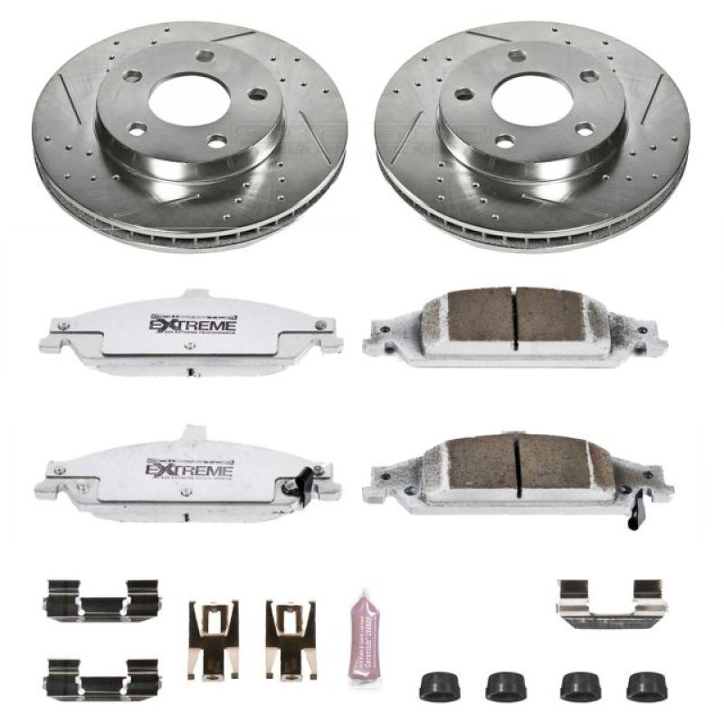 PowerStop Power Stop 04-05 Chevrolet Classic Front Z26 Street Warrior Brake Kit