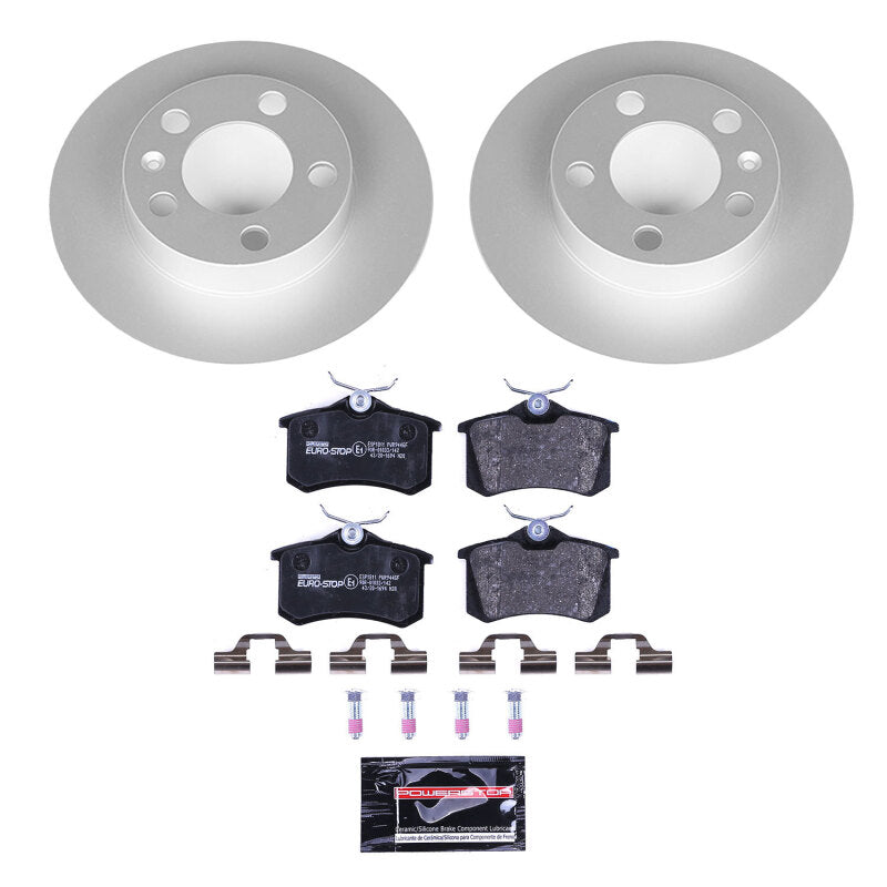 PowerStop Power Stop 99-06 Audi TT Rear Euro-Stop Brake Kit