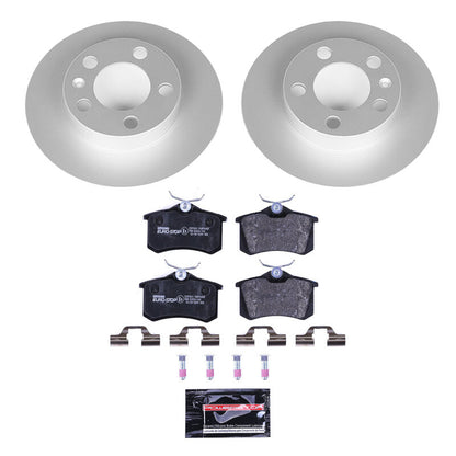 PowerStop Power Stop 99-06 Audi TT Rear Euro-Stop Brake Kit