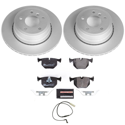 PowerStop Power Stop 06-07 BMW 530xi Rear Euro-Stop Brake Kit