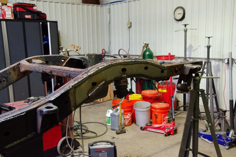 RustBuster Rust Buster 06-10 Hummer H3 Over Axle Frame Section - Right