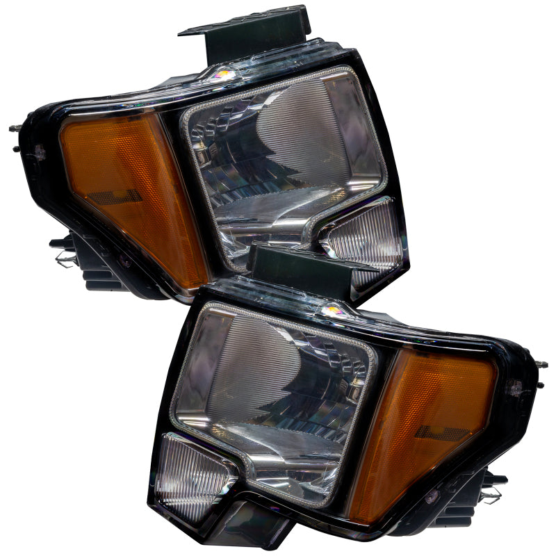 ORACLE Lighting Oracle 09-14 Ford F-150 LED HL - Black - ColorSHIFT w/ 2.0 Controller